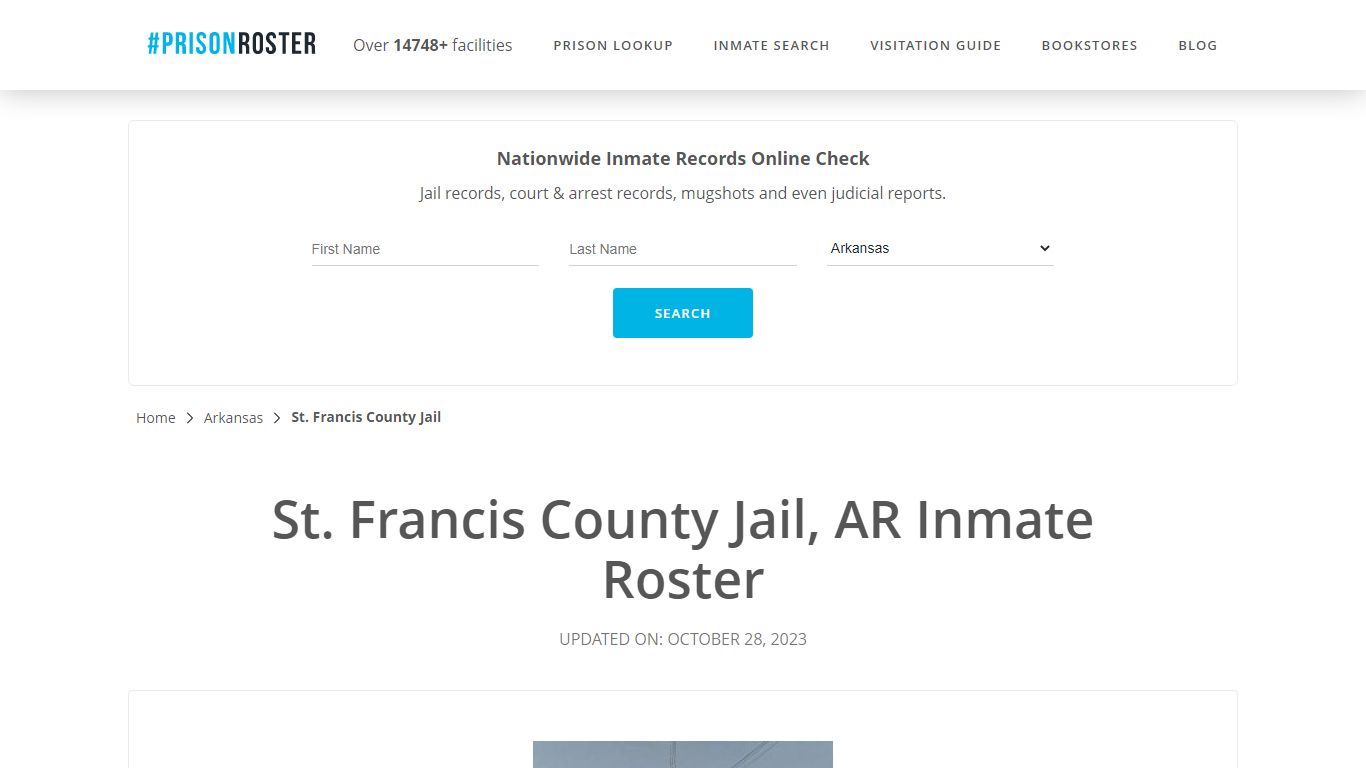St. Francis County Jail, AR Inmate Roster - Prisonroster